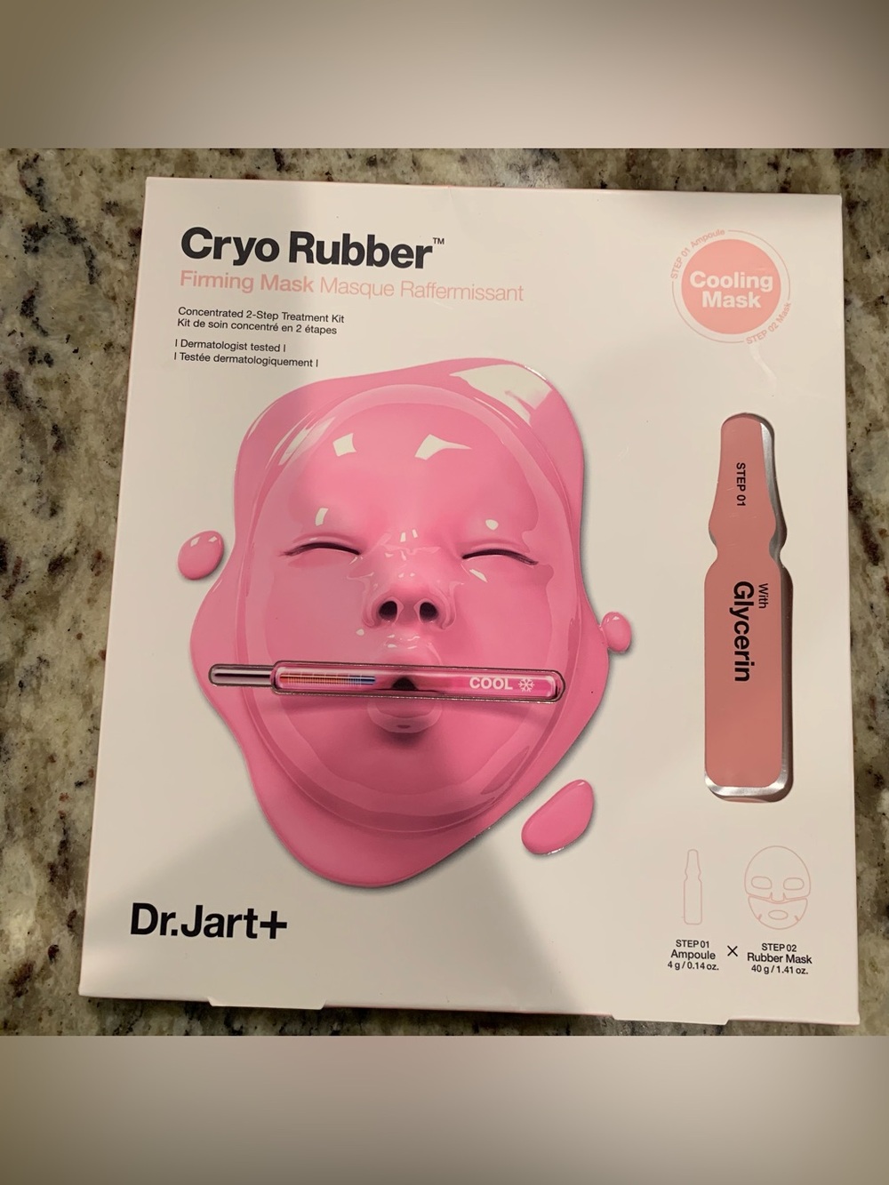 DR JART CRYO RUBBER Mask RAFFERMISSANT FIRMING MASK